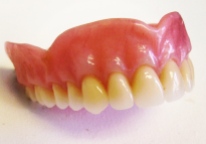 Injection Processed Finished Denture